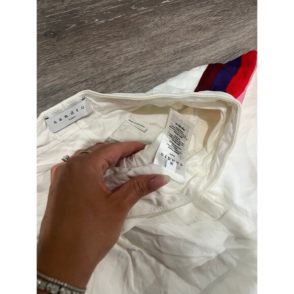 Sandro Paris Track Pants Size EU 36  US 25 inches - Picture 7 of 10